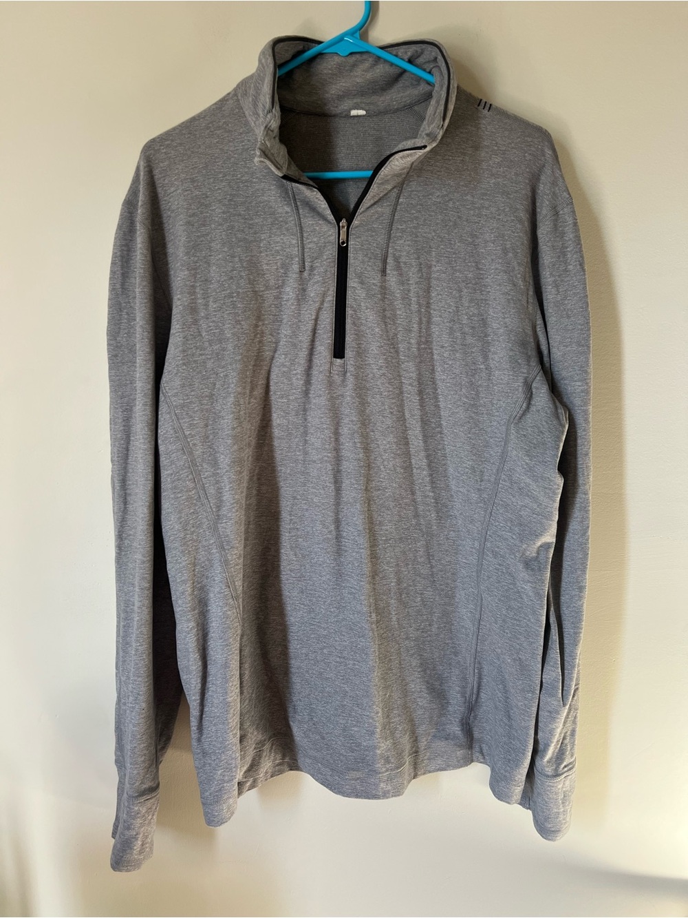 Men’s Lululemon Soft Jersey Half Zip XL